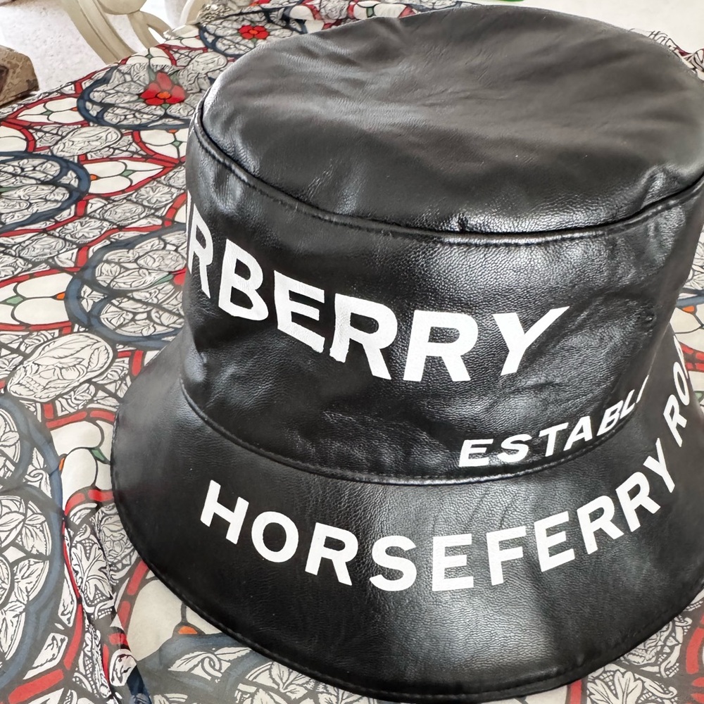 Burberry London Horseferry Road Bucket Hat size L 58cm Rare